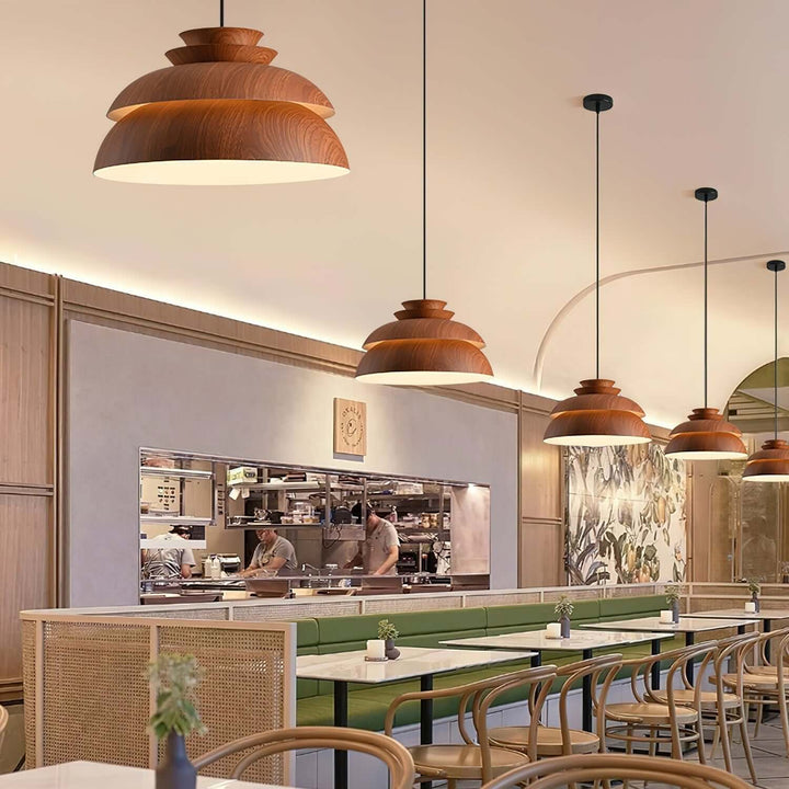 Elegante Hängeleuchte Midori - Aluminium