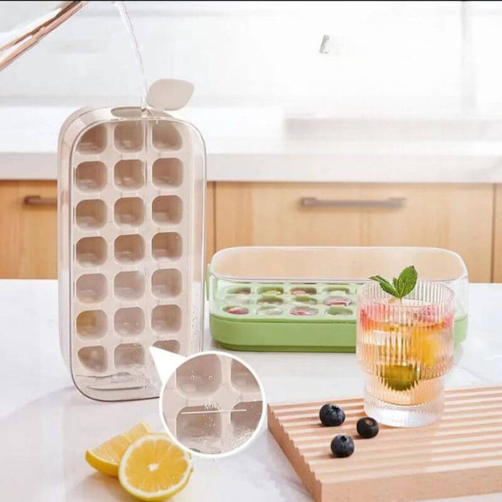 Eiswürfelform - Perfekte Eiswürfel, schnell & einfach