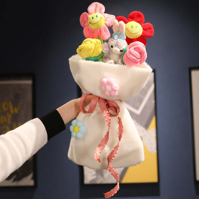 Kuscheltier-Geschenkstrauß: Weiches Plüsch-Bouquet
