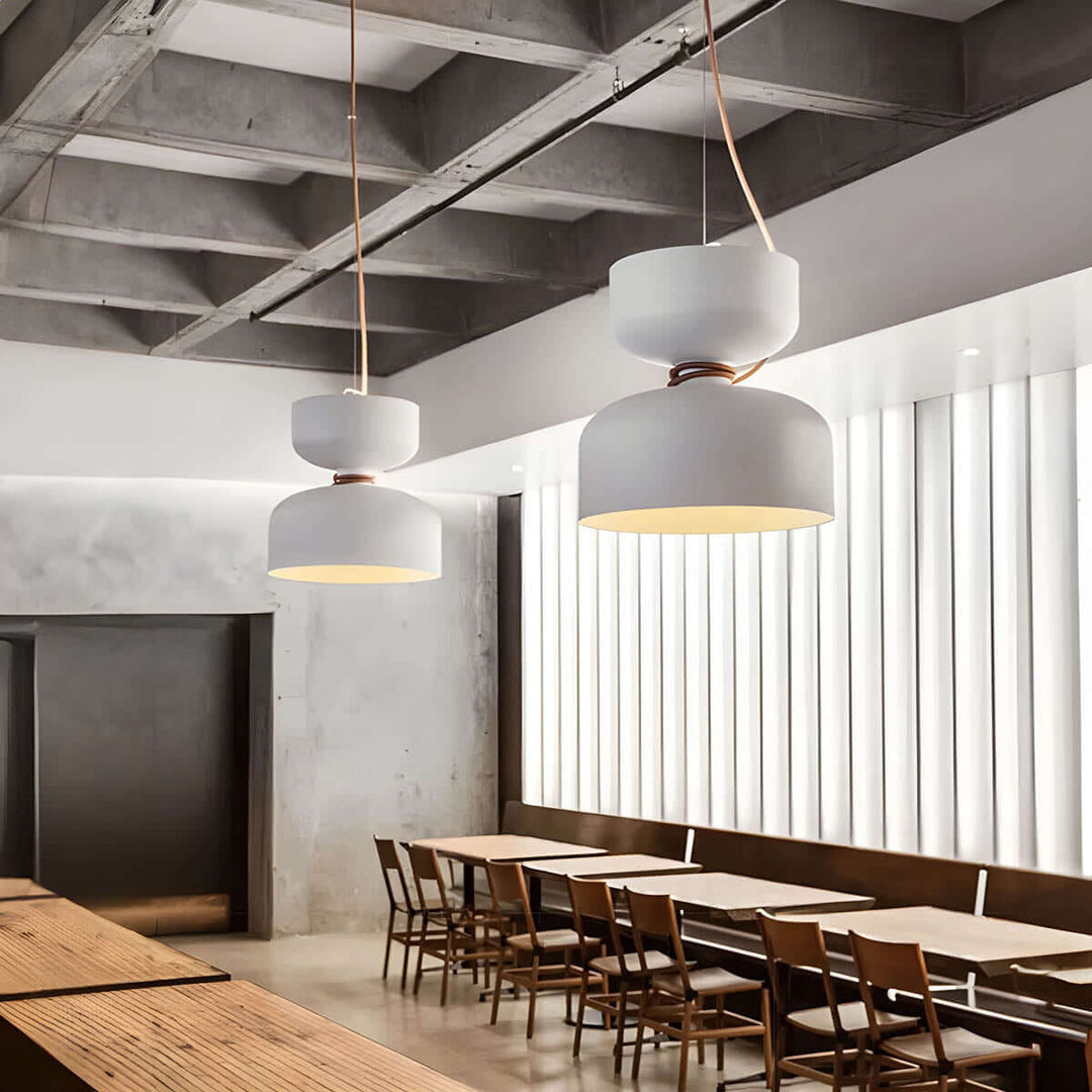 Geometrische LED Pendelleuchte Modernes Design