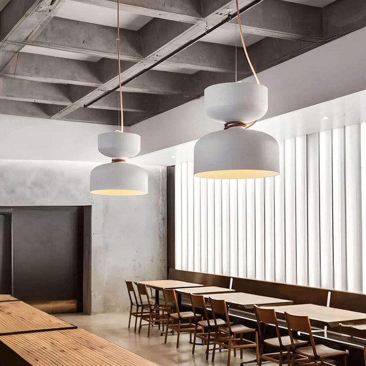 Geometrische LED Pendelleuchte Modernes Design