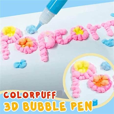3D Puffy Stifte Set - Kreative 3D-Kunst