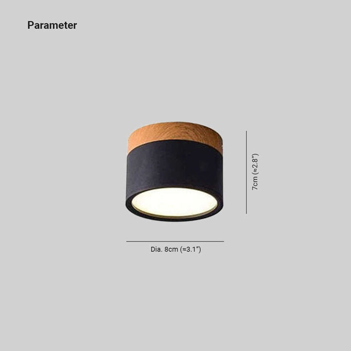 Moderne LED Deckenleuchte, Morandi Stil