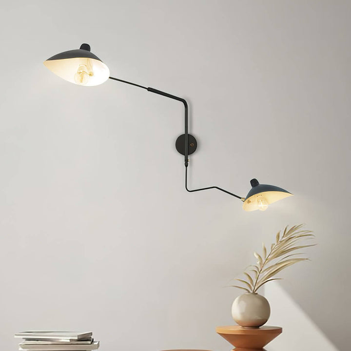 Designer Wandleuchte - modern - Metall