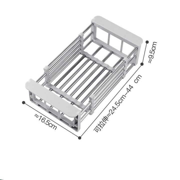Flexibles Spülbecken-Abtropfgestell