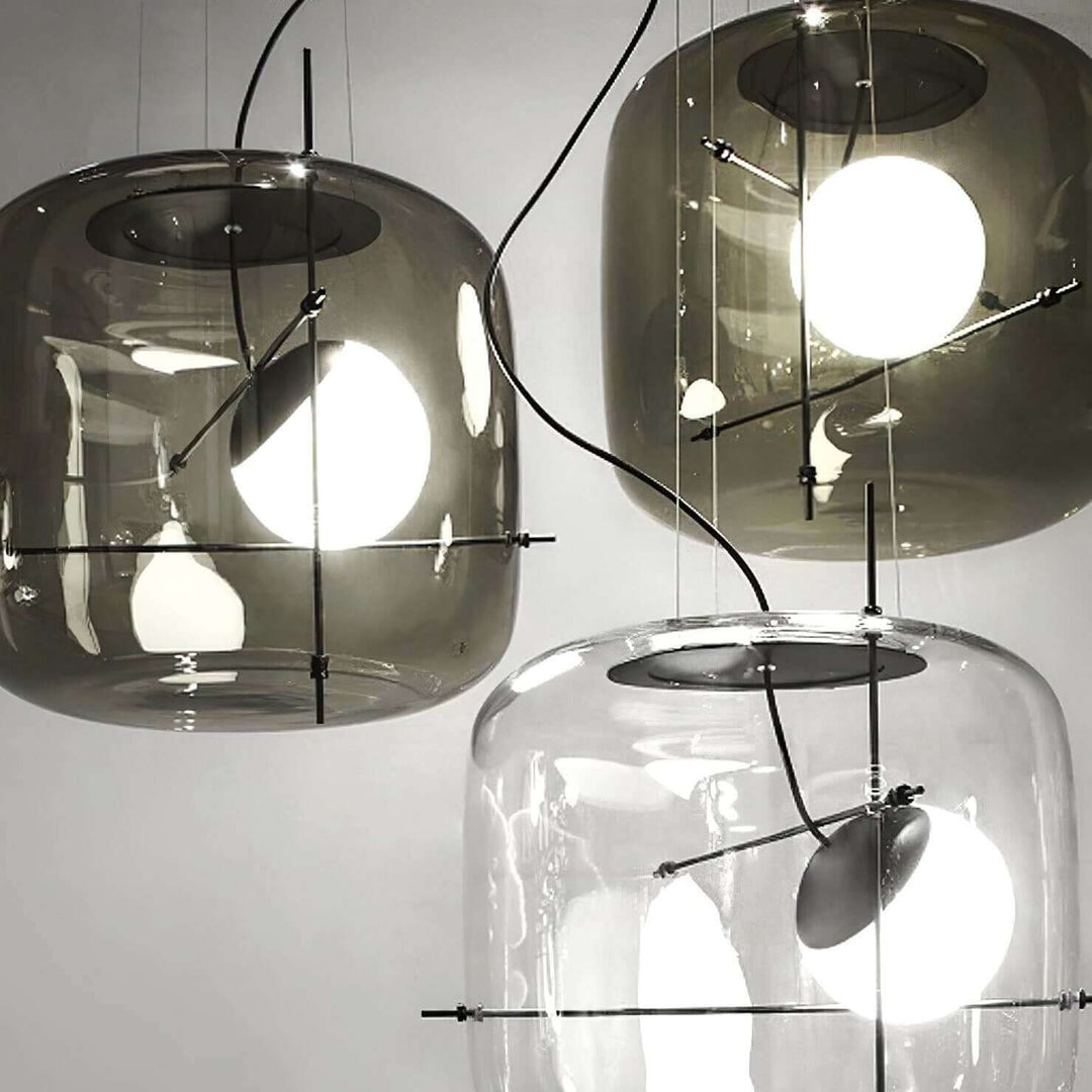 Moderne Glas Pendelleuchte Ø 30cm