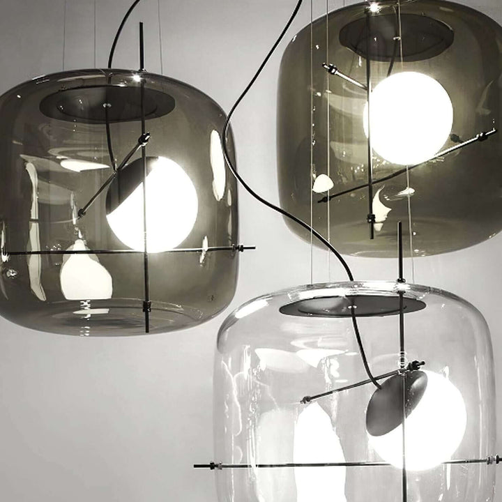 Moderne Glas Pendelleuchte Ø 30cm