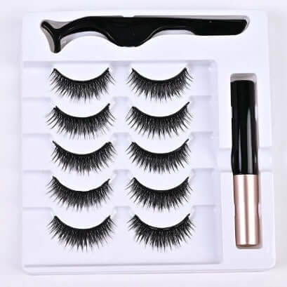 Magnetische Wimpern für Volumen & Länge