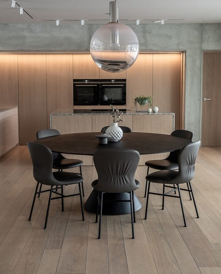 Elegante Pendelleuchte Glas & Metall