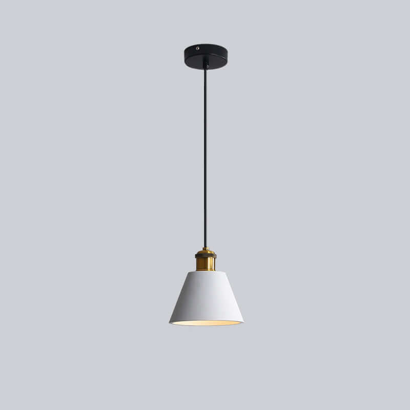 Moderne LED Pendelleuchte im Morandi-Stil