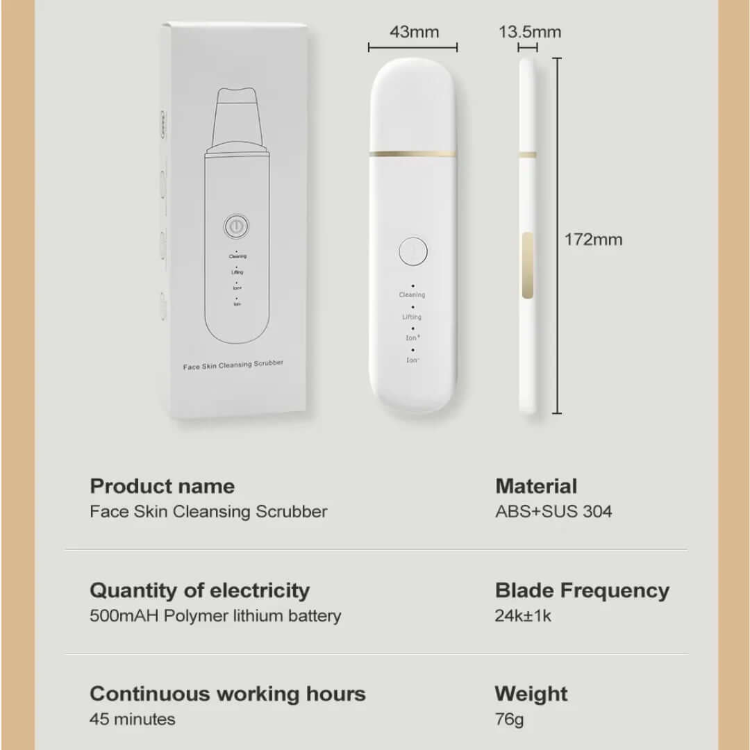 Gesichtsreinigungsgerät für Tiefenreinigung & Lifting