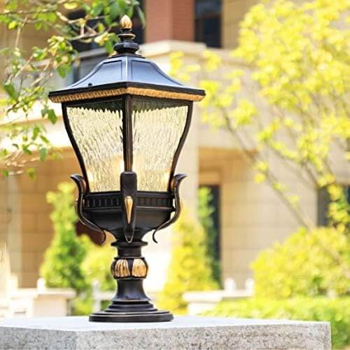 Wasserdichte LED Außenlaterne mit Aluminiumgehäuse