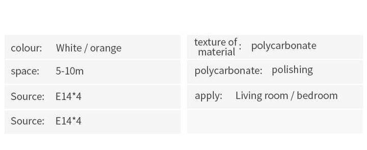 Moderne LED Tischleuchte Pilz Design