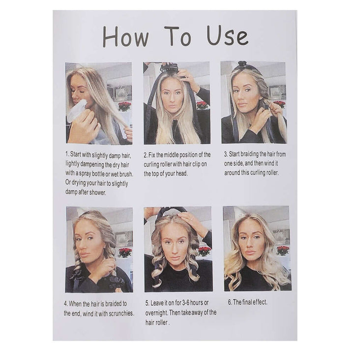 Hitzefreie Lockenwickler für Voluminöse Locken