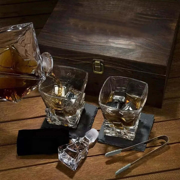 Exklusives Kristall-Whiskey-Geschenkset