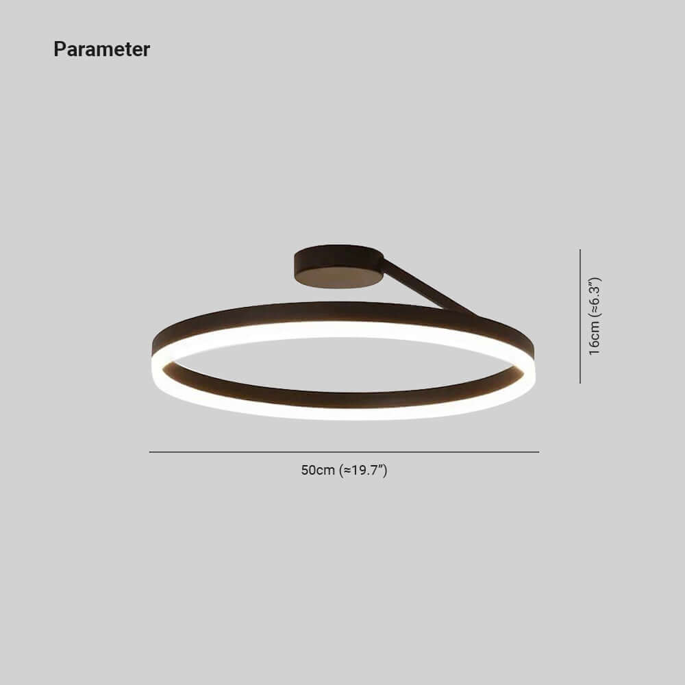 Moderne LED-Deckenleuchte für Wohnzimmer