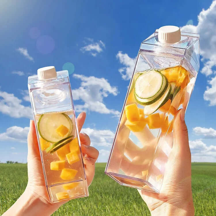 Trinkflasche Transparent 1L - BPA-frei - ClearSip