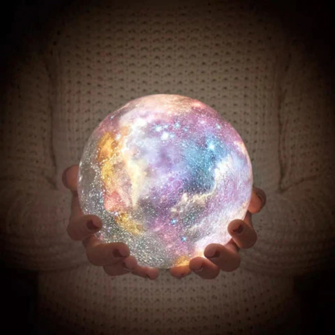 Versatile adjustable LED globe lamp, mood lighting for bedroom, living room.