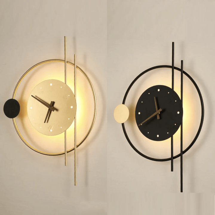 LED Wanduhr mit Beleuchtung, Modernes Design
