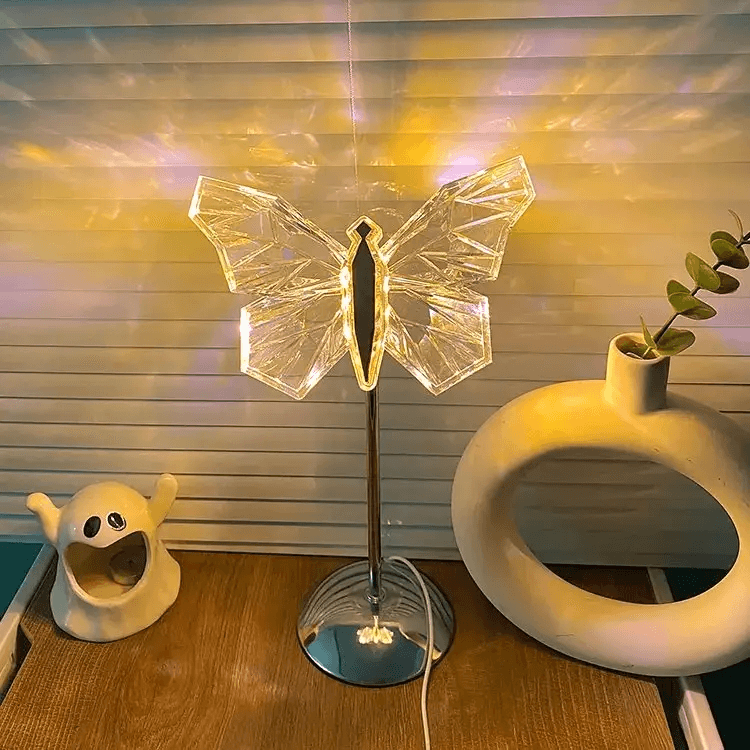 Dekorative Schmetterling Tischlampe mit LED