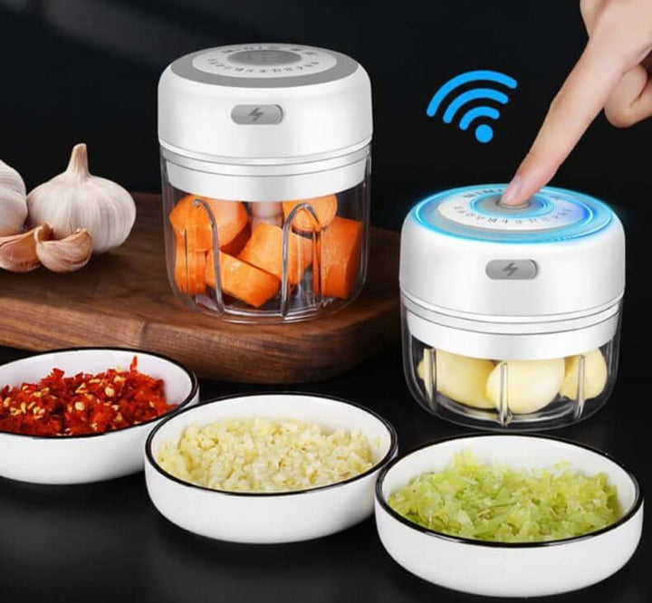 Elektrischer Mini-Zerkleinerer - Gemüse, Kräuter