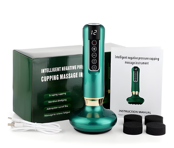 "Anti-Cellulite-Cupping-Gerät für effektive Hautstraffung, kompakt, tragbar, mit Cupping, Schaben und Infrarotfunktion"