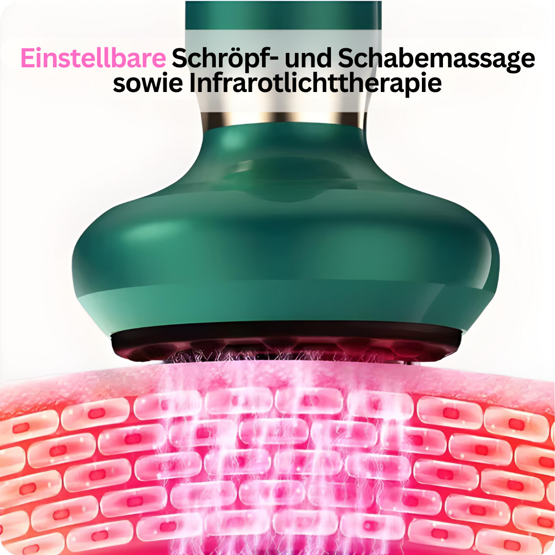 "Anti-Cellulite-Cupping-Gerät für effektive Hautstraffung, kompakt, tragbar, mit Cupping, Schaben und Infrarotfunktion"