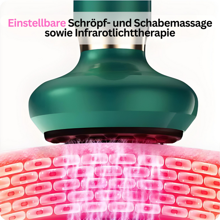 "Anti-Cellulite-Cupping-Gerät für effektive Hautstraffung, kompakt, tragbar, mit Cupping, Schaben und Infrarotfunktion"