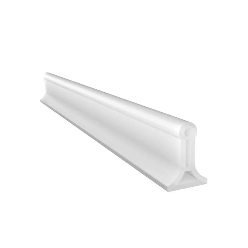 "AquaSperre™ Silikonstreifen für effektive Wasserabdichtung, flexibel, robust, in Grau, Schwarz oder Weiß erhältlich."