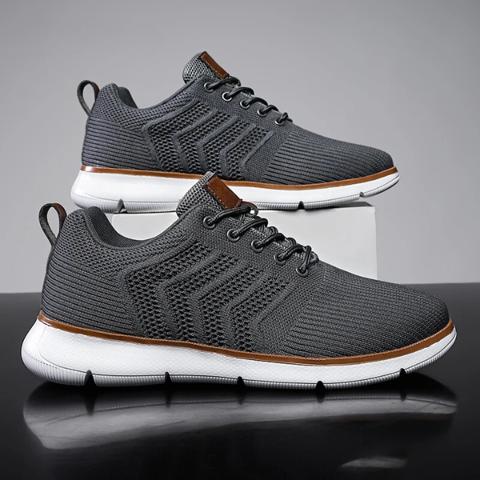 Atmungsaktive Herren Sneaker, leichtes Mesh-Design, moderne Optik, perfekter Tragekomfort für aktive Männer.