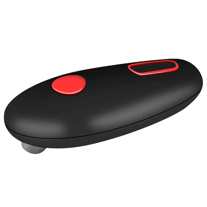 "Automatischer Dosenöffner, ergonomischer Griff, Ein-Knopf-Bedienung, komfortabel, sicher, küchentauglicher Helfer"