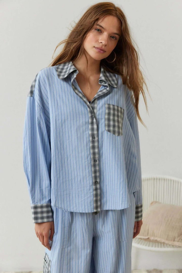 2-teiliges Damen-Pyjama-Set