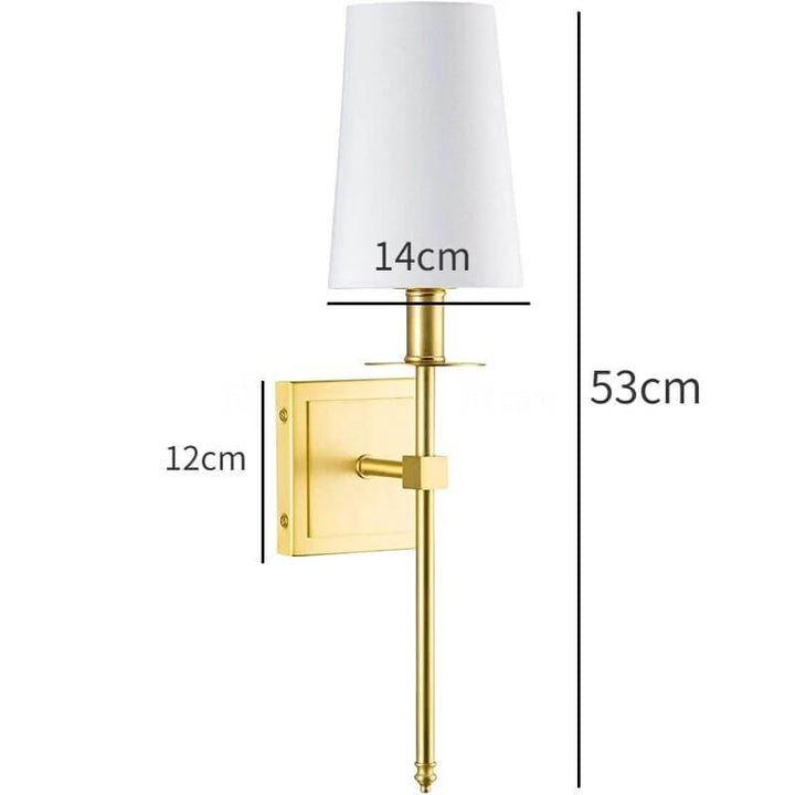 Moderne LED-Wandleuchte