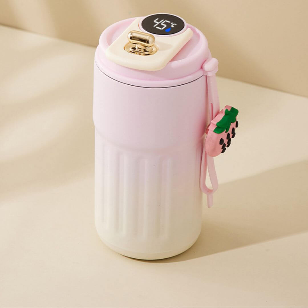 Isolierbecher 450ml mit LED Temperaturanzeige