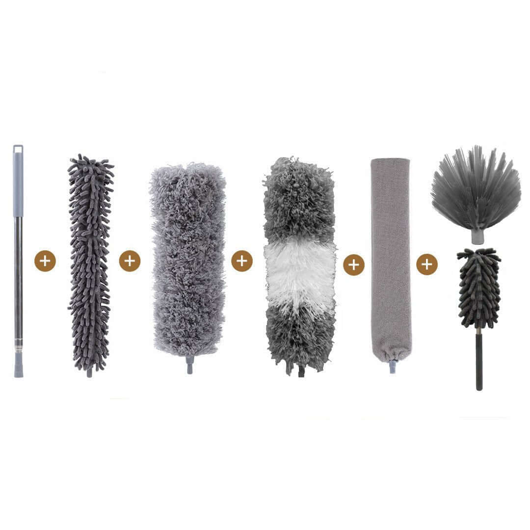 Flexibler Staubentferner mit Teleskopstange