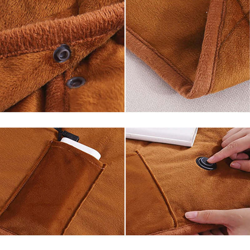 Kuschelige USB-Heizdecke