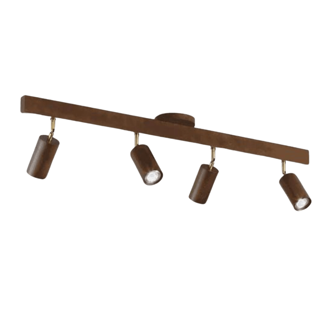 Verstellbarer Deckenstrahler Holz EcoLux