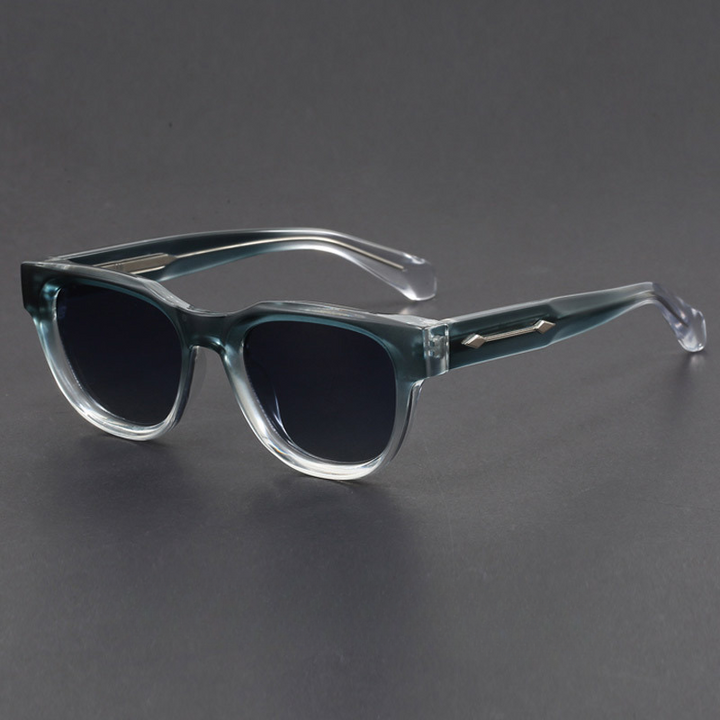 Chic retro square polarized sunglasses, essential unisex eyewear for sun protection.