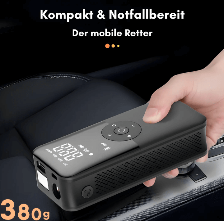 Tragbare Minipumpe mit Digitalanzeige