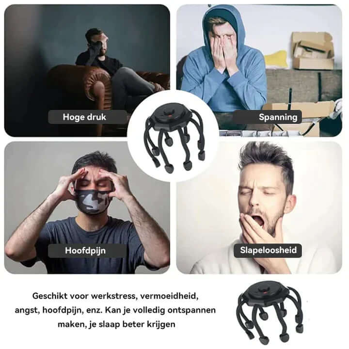 Kopfmassagegerät - Entspannung & Wohlbefinden