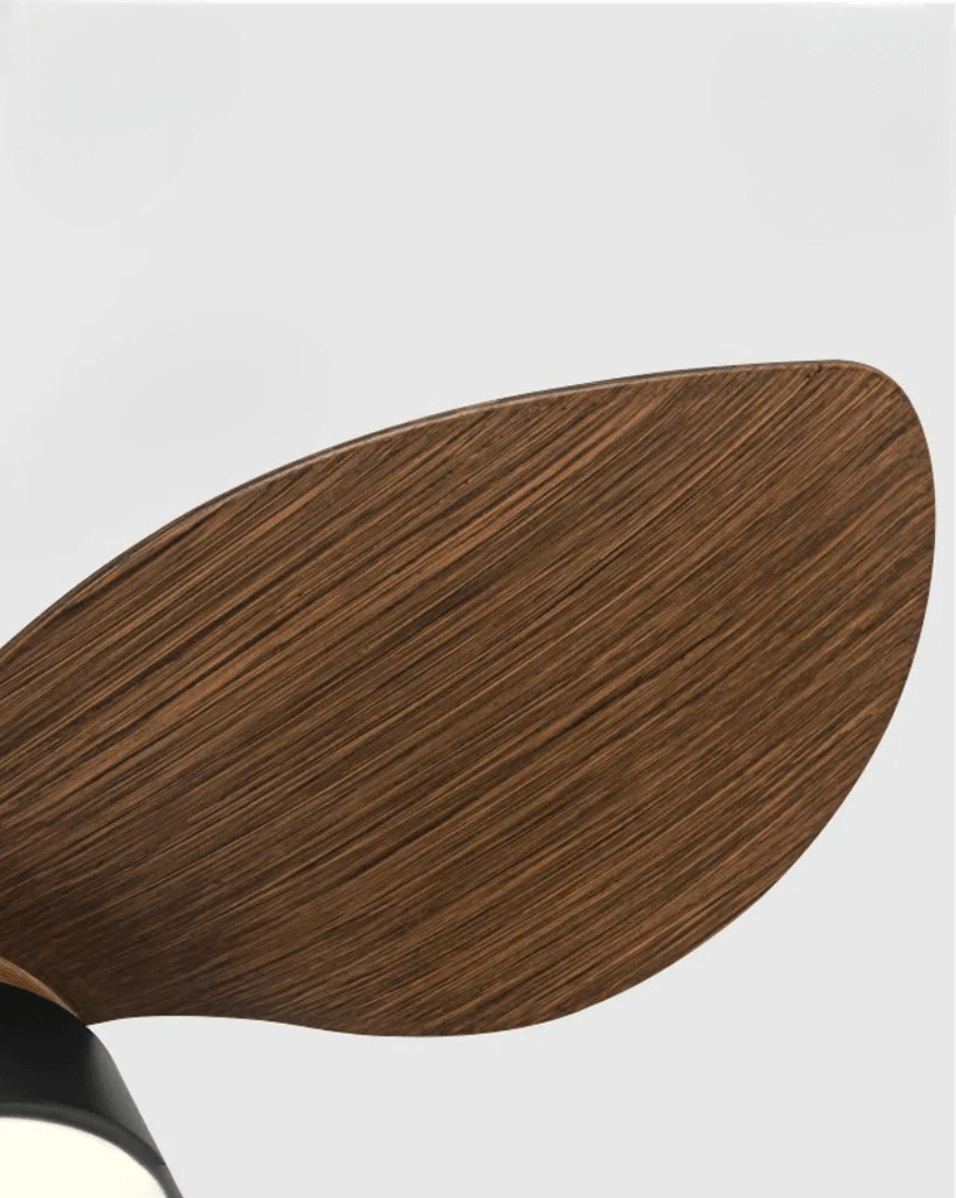 Moderner 46cm Deckenventilator mit LED-Licht