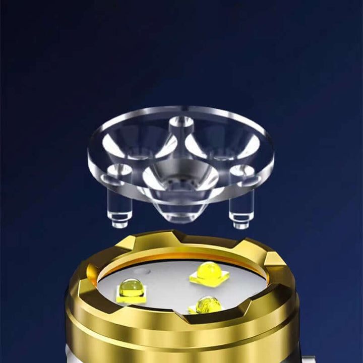 Kompakte LED Taschenlampe - Vielseitig & Leistungsstark