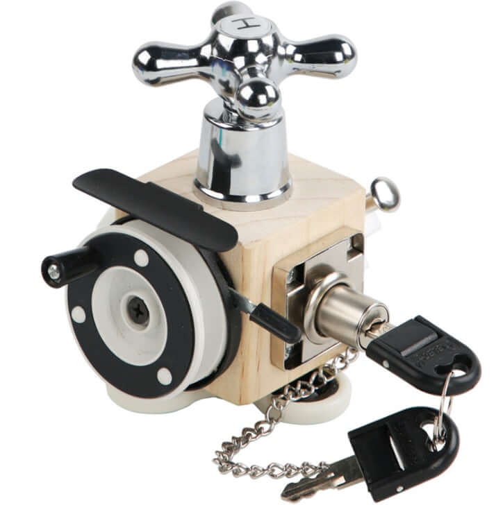 Holzkubus Puzzle Spielzeug für Kleinkinder