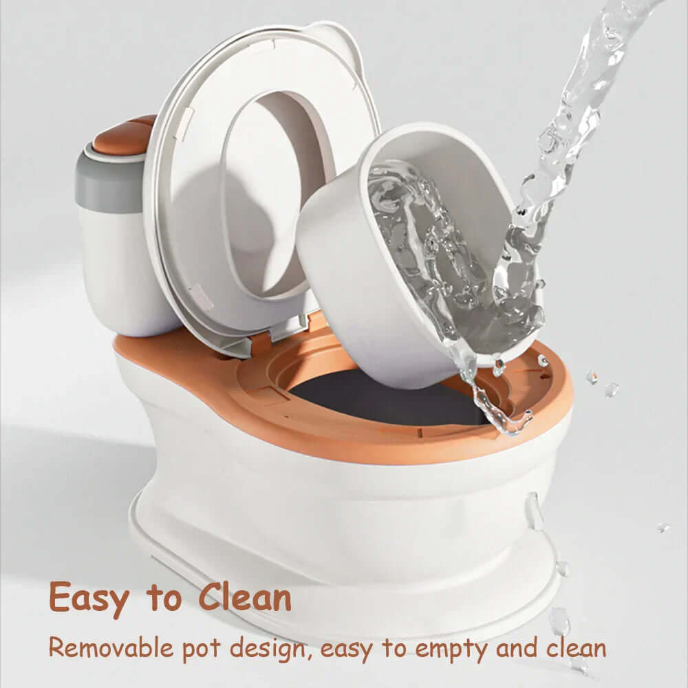 Kinder-Töpfchen-Training - Komfort-Sitz mit Musik & Fach