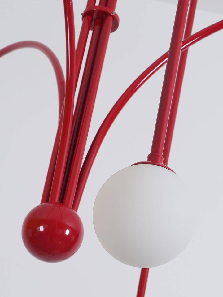 Elegante Pendelleuchte Glas & Metall