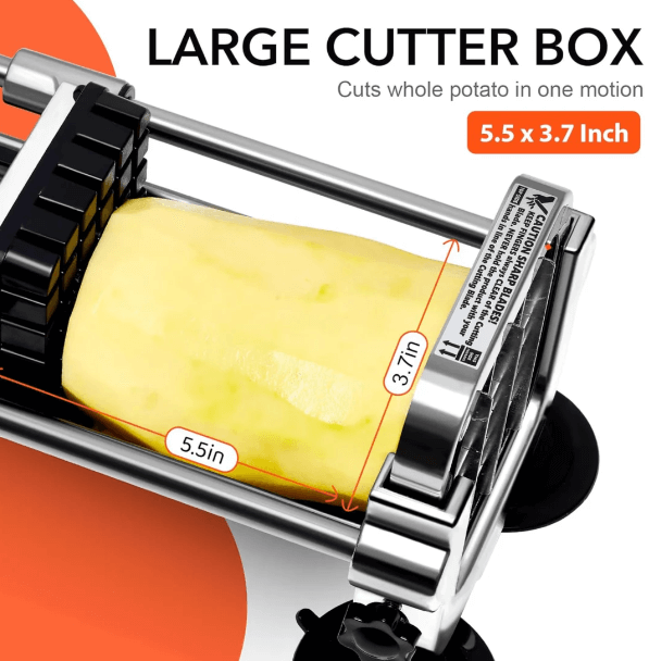 Edelstahl Kartoffelschneider - Pommes & Gemüse