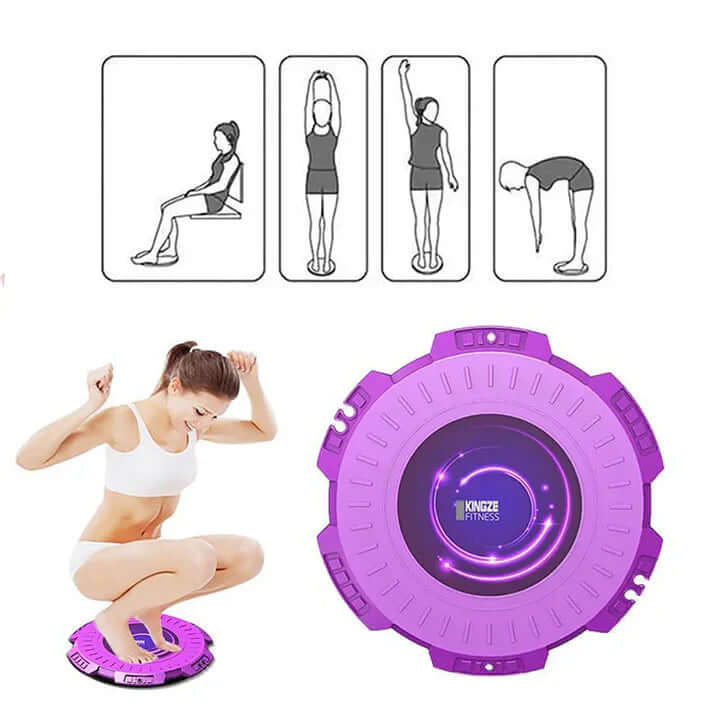 Balance-Board für Taille & Gleichgewicht - Kompakt & Effektiv