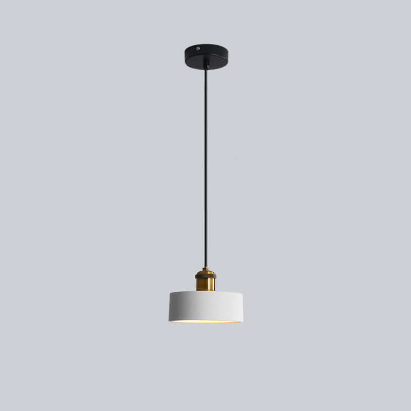 Moderne LED Pendelleuchte im Morandi-Stil