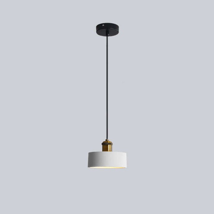 Moderne LED Pendelleuchte im Morandi-Stil