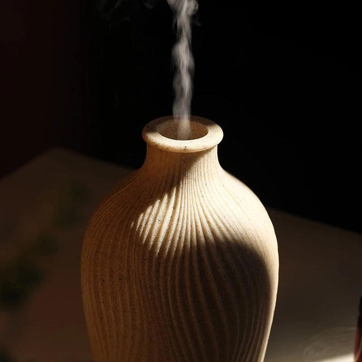 Ultraschall Aroma Diffuser, Luftbefeuchter, Boho Vase